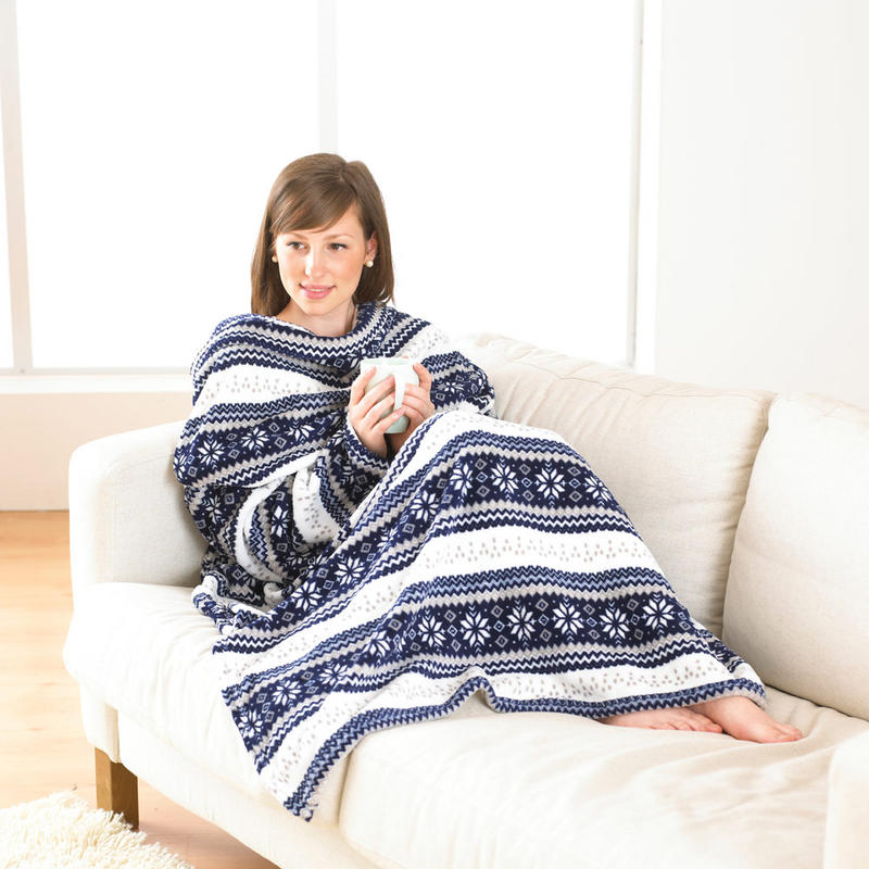 Have An Awesome Winter In A Blanket With Sleeves | Sunbeam Electric Blanket